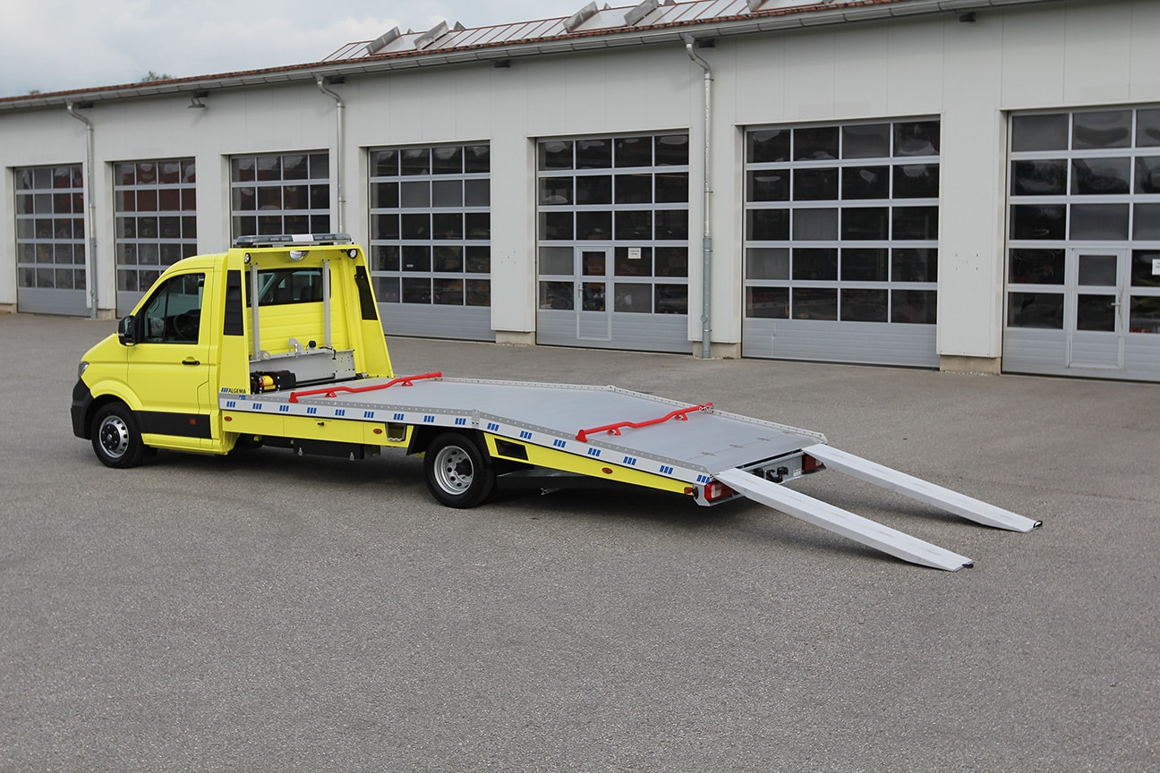 ALGEMA FIT-ZEL Oprijwagen vaste laadvloer