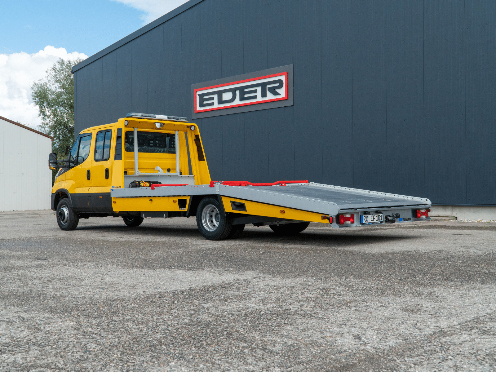 ALGEMA FIT-ZEL Oprijwagen vaste opbouw - Afbeelding 2