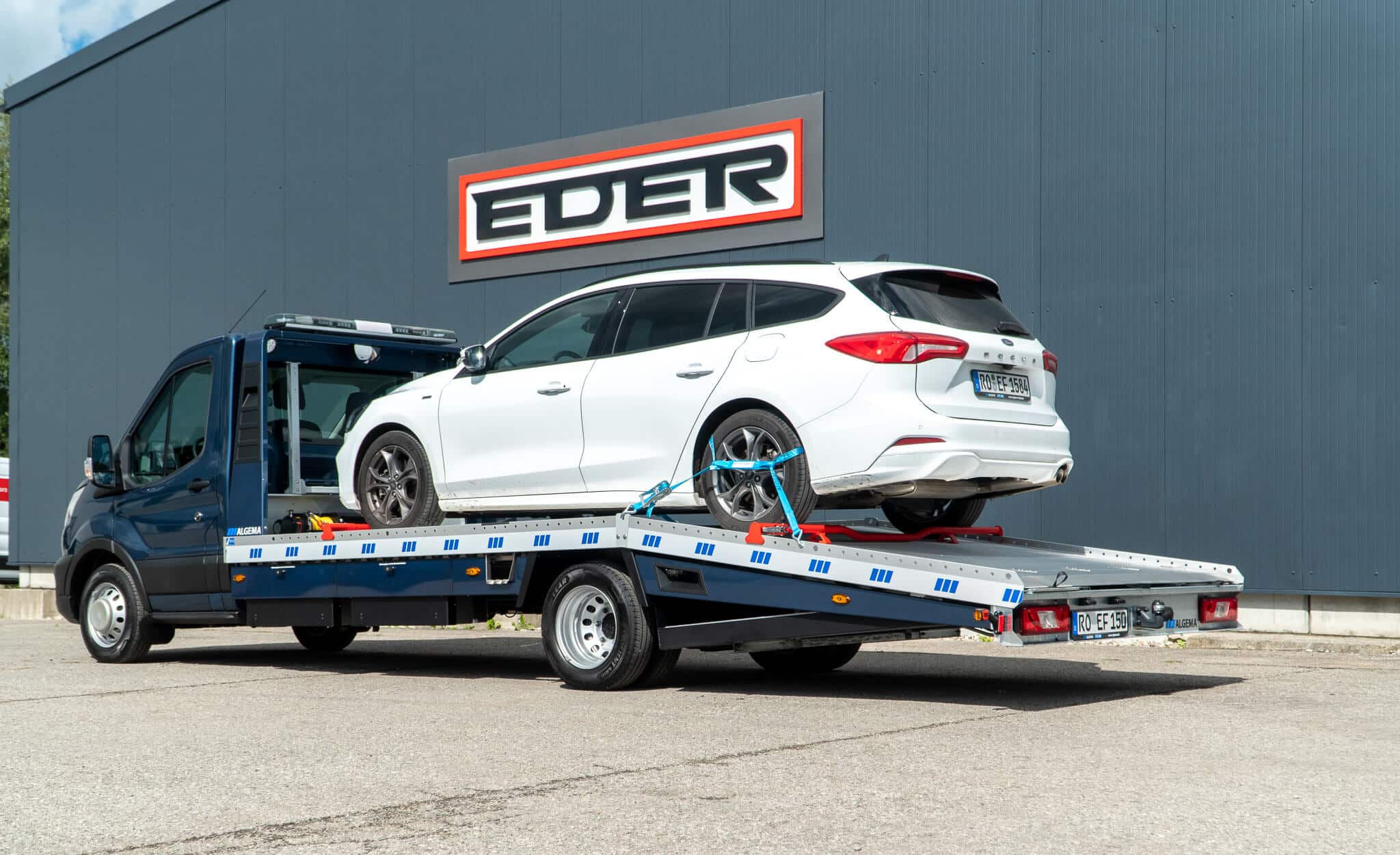 ALGEMA FIT-ZEL oprijwagens op Ford Transit - Afbeelding 6