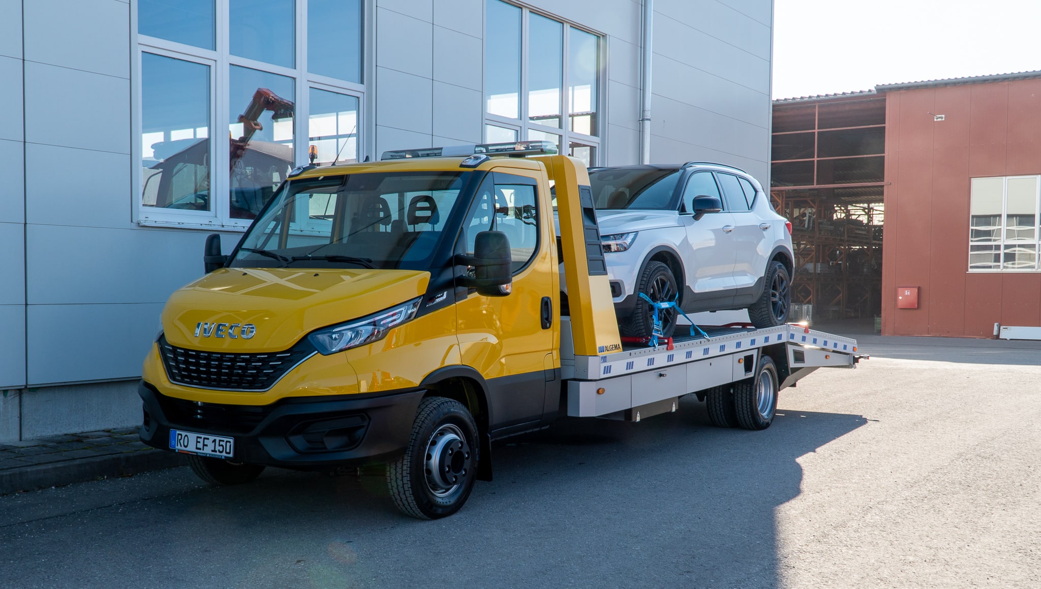 ALGEMA FIT-ZEL oprijwagens op Iveco Daily - Afbeelding 6