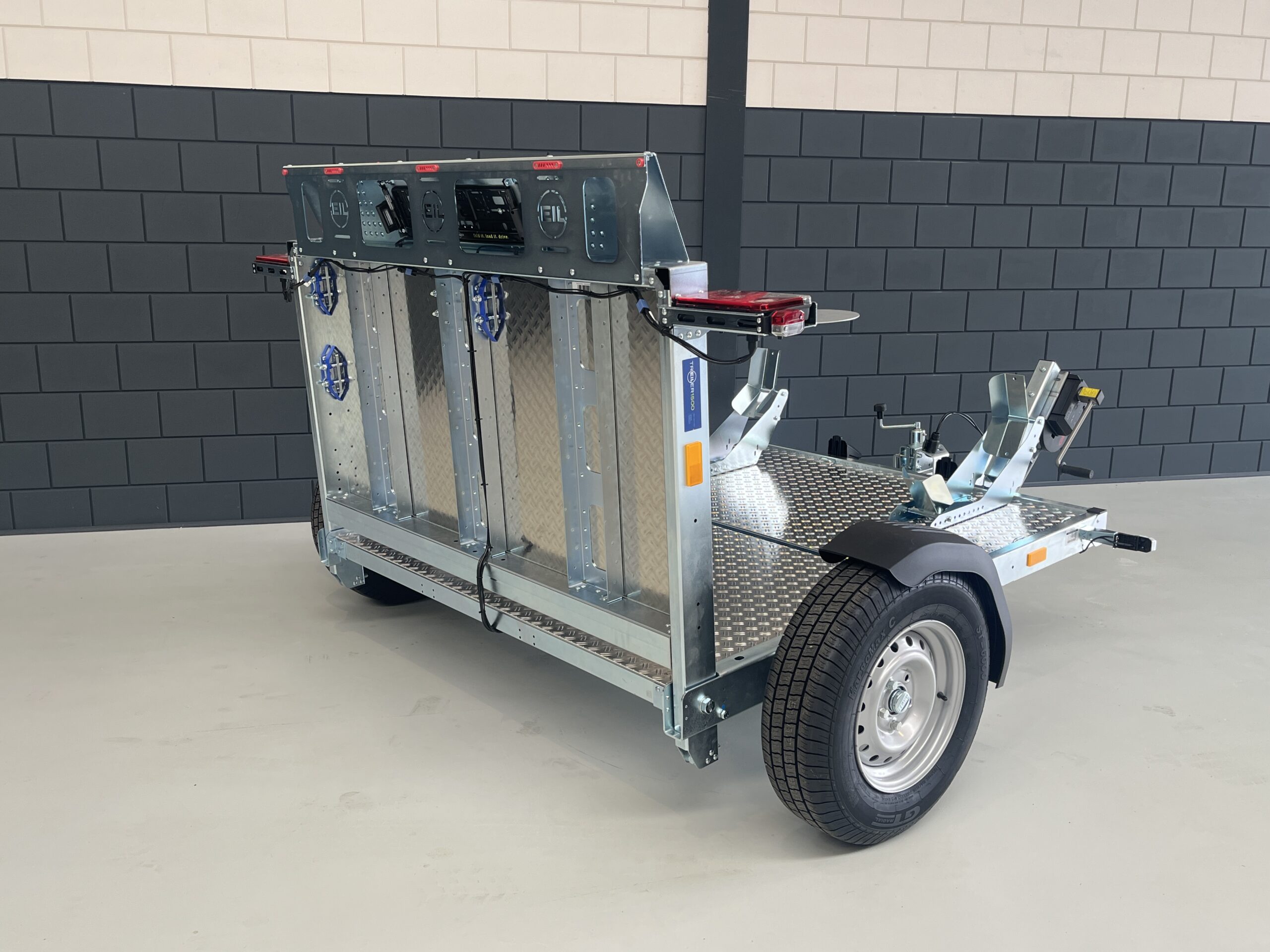 TREILER® 1500 opvouwbare motortransporter