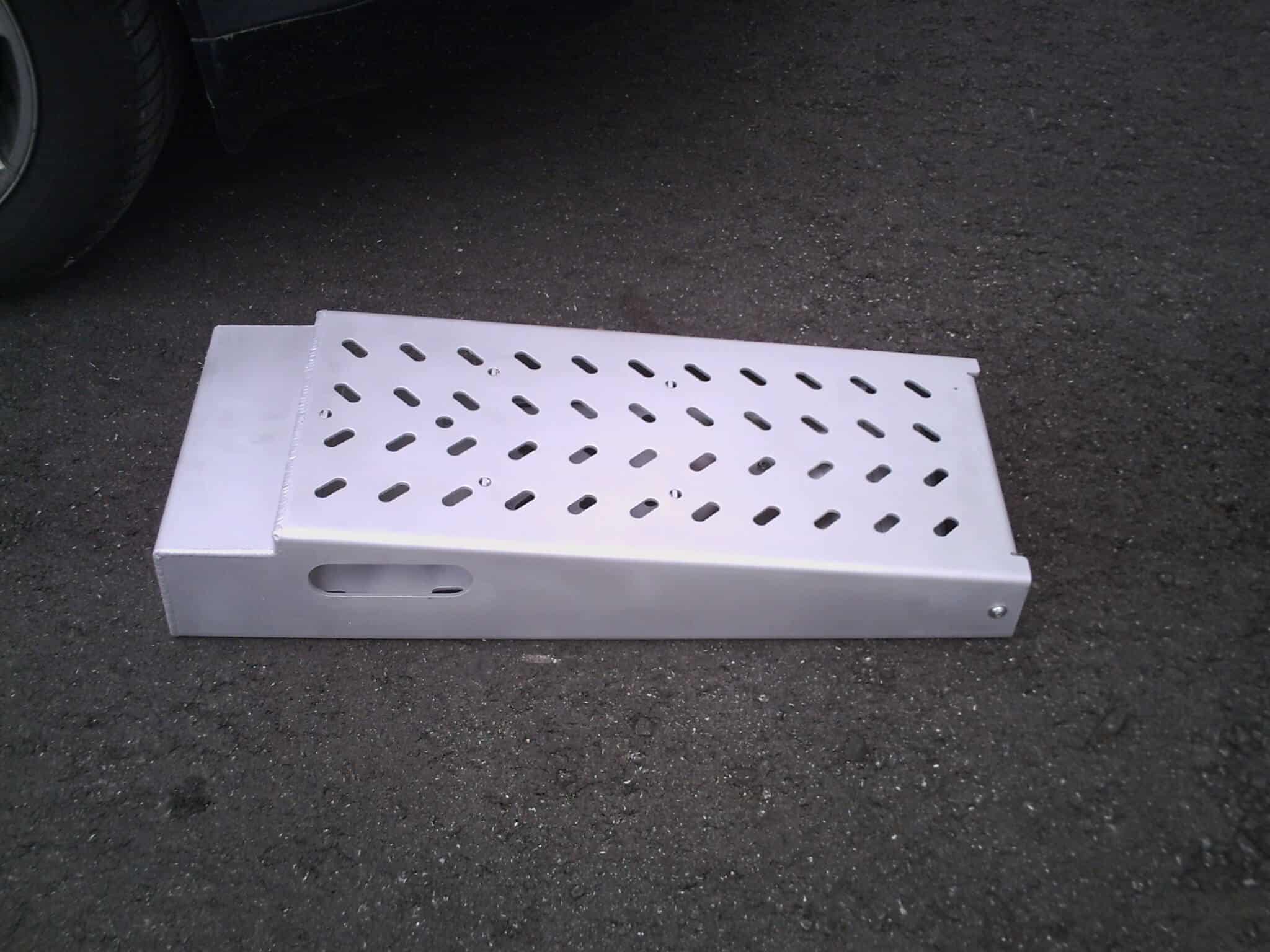 3-delige opvouwbare oprijplaten, 3.5°