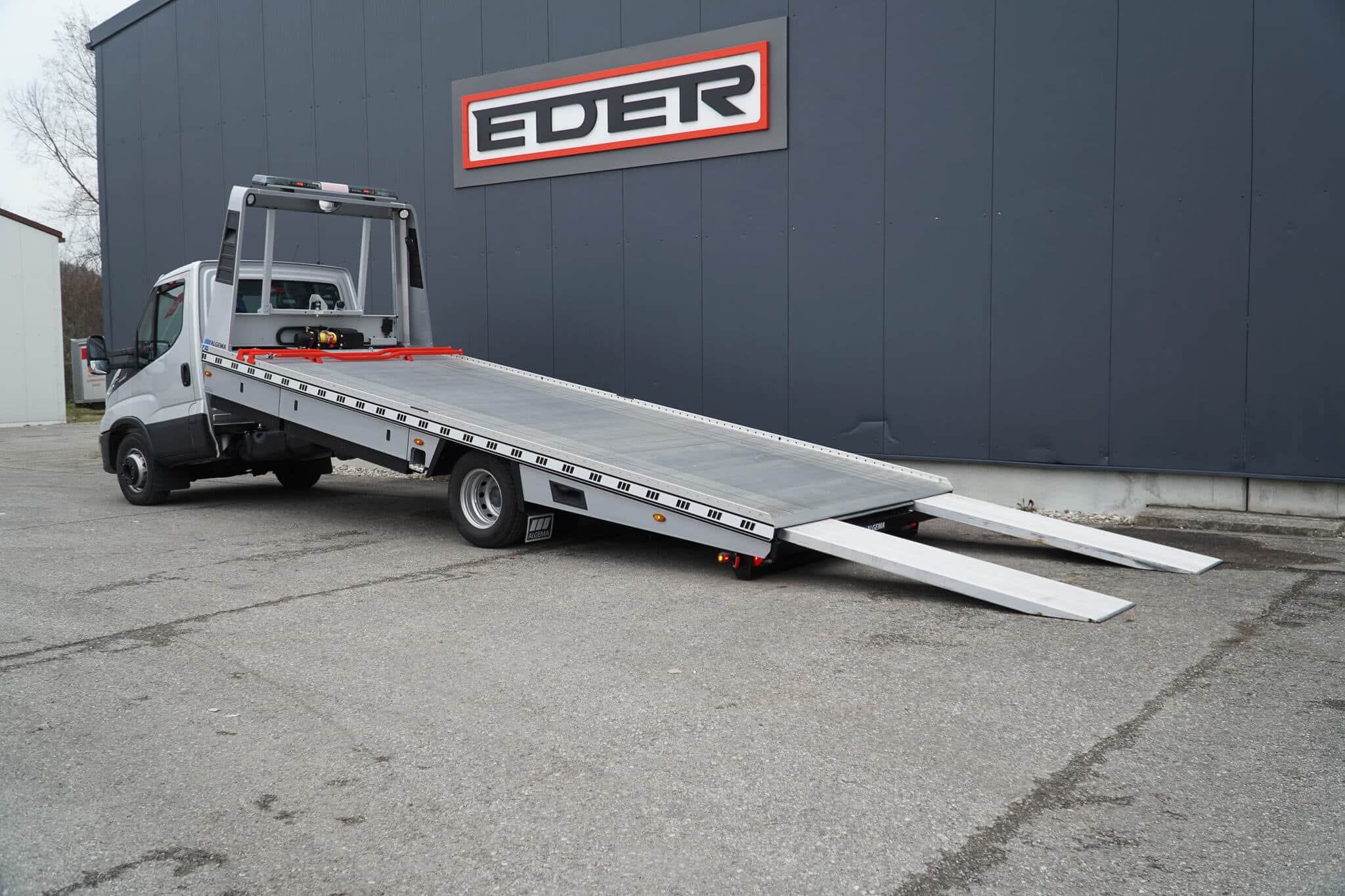 ALGEMA FIT-ZEL oprijwagens op Iveco Daily - Afbeelding 4