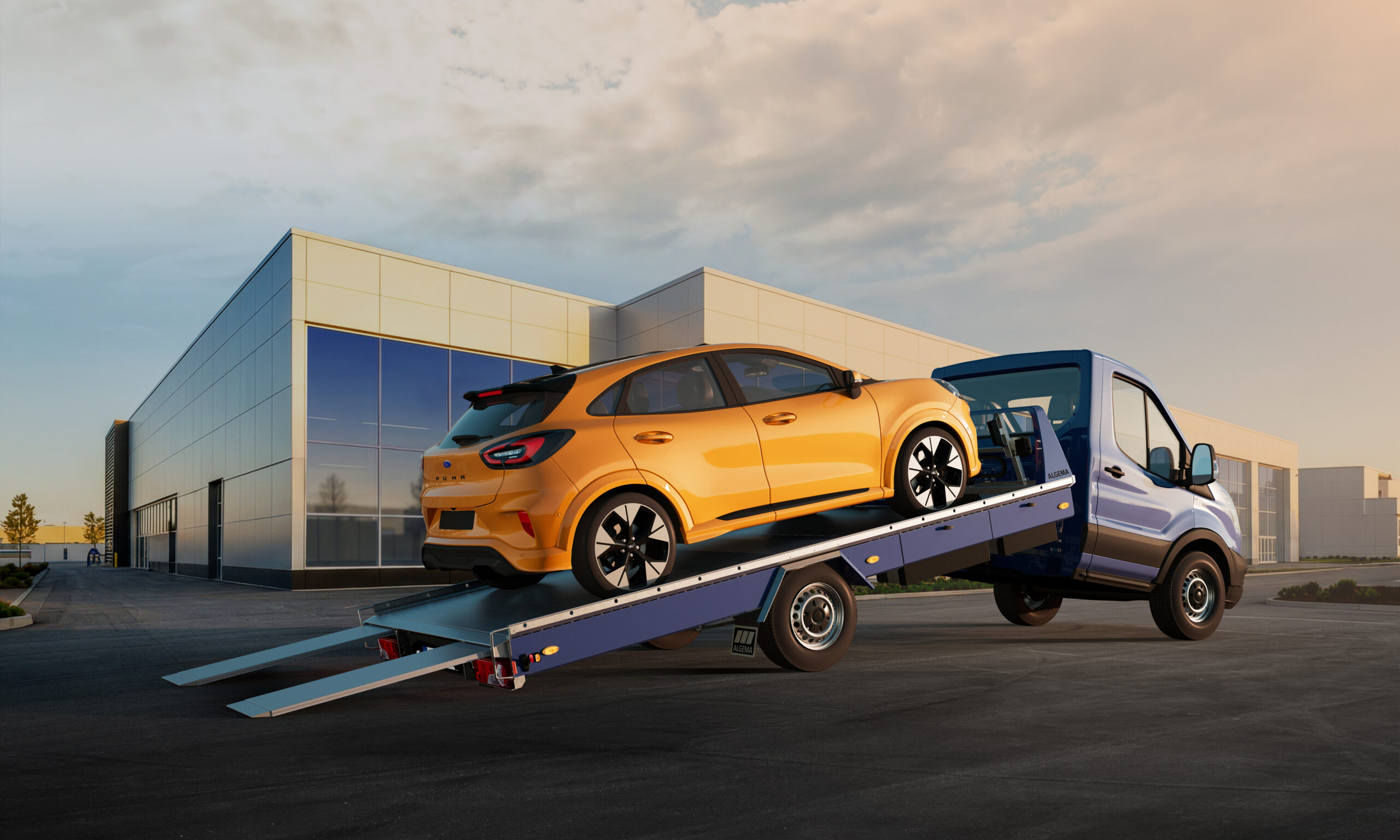 ALGEMA FIT-ZEL oprijwagens op Ford Transit - Afbeelding 17