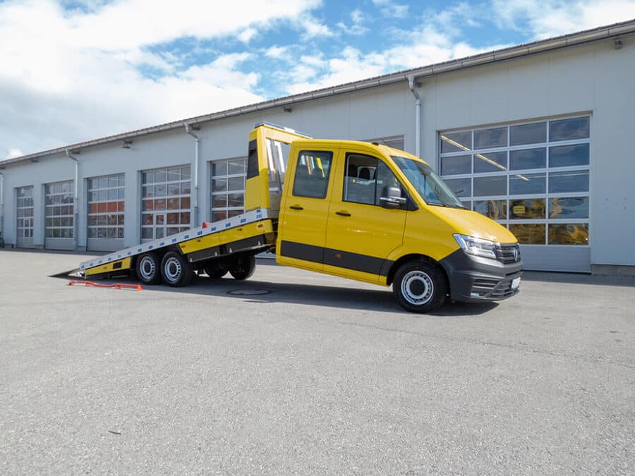 ALGEMA FIT-ZEL oprijwagens op Volkswagen Crafter